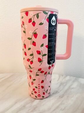 Hydrojug Pink Strawberry Traveler 32oz
